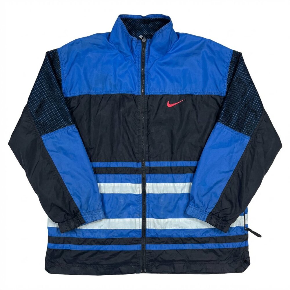 Vintage Blue Nike Windbreaker Jacket